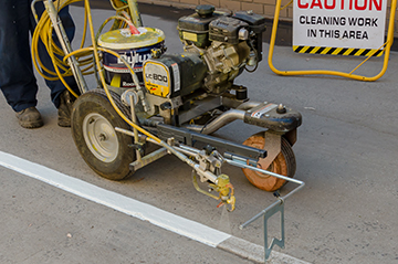 Linemarking installation and removal